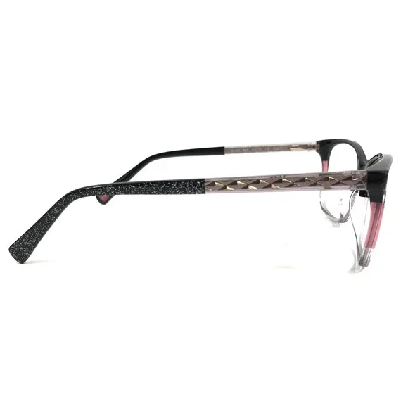 GX by Gwen Stefani Eyeglasses Frames GX104 BLK Black Glitter  display picture 3